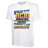 TEAM ASSOCIATED/REEDY WORLDS TOUR 1993 T-SHIRT - MEDIUM