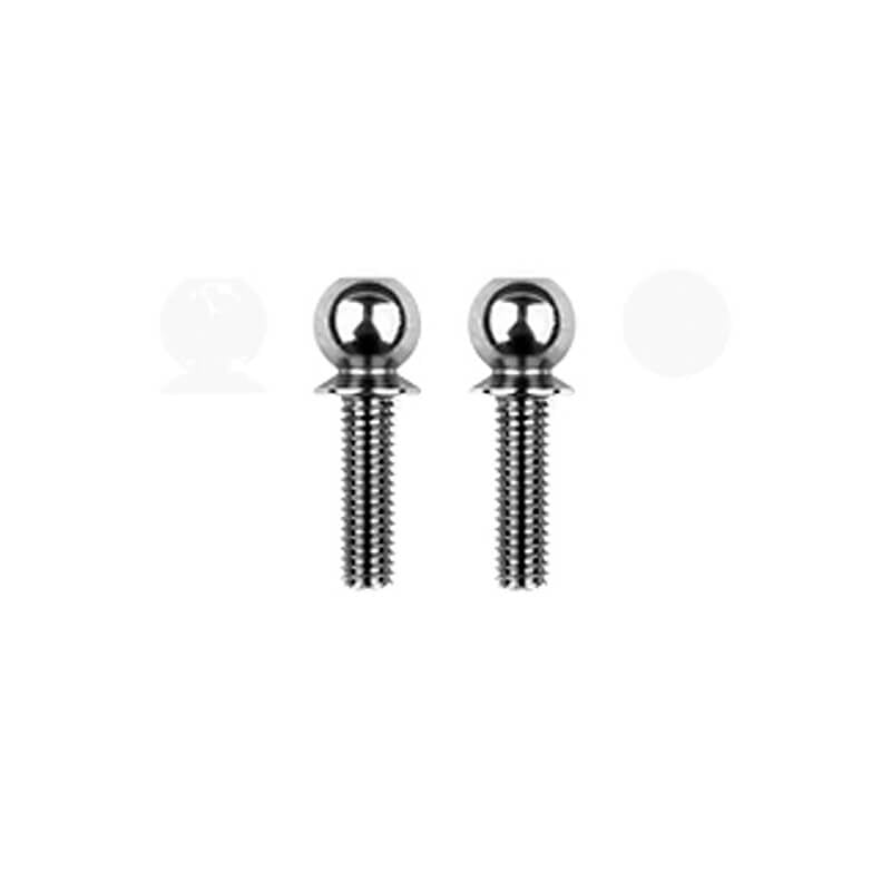 TEAM ASSOCIATED FT HD TITANIUM BALLSTUDS SHORT 10MM
