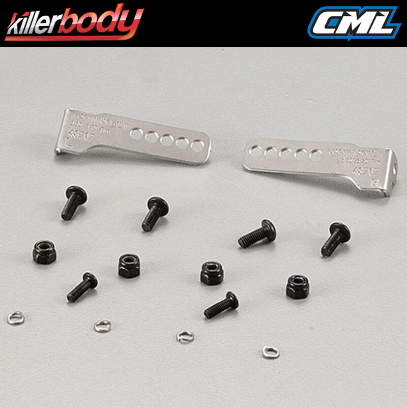 KILLERBODY BUMPER CONNECTING PARTS S/S SCX10 KB48671 MOUNT