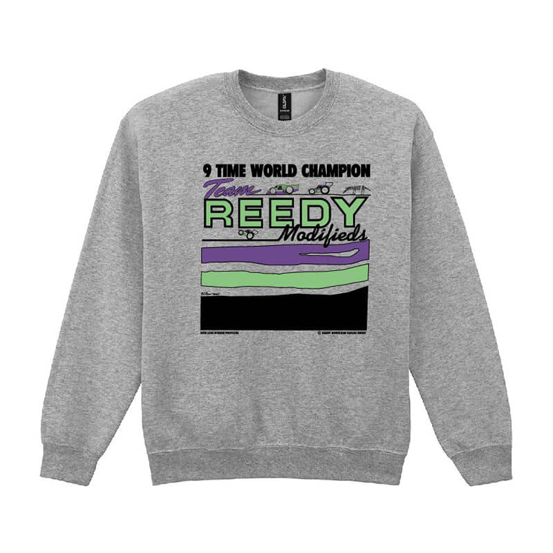REEDY 1992 SAFARI SWEATSHIRTGREY - X-LARGE