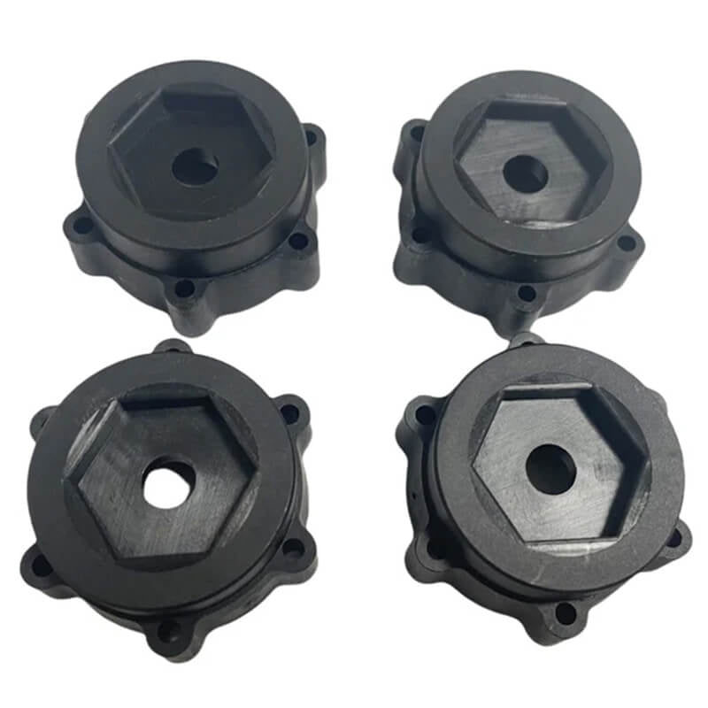 METHOD ADAPTOR UDR 1/7 1/8 SC TYRE 17MM HEX/16MM THICK (4PC