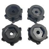 METHOD ADAPTOR UDR 1/7 1/8 SC TYRE 17MM HEX/16MM THICK (4PC