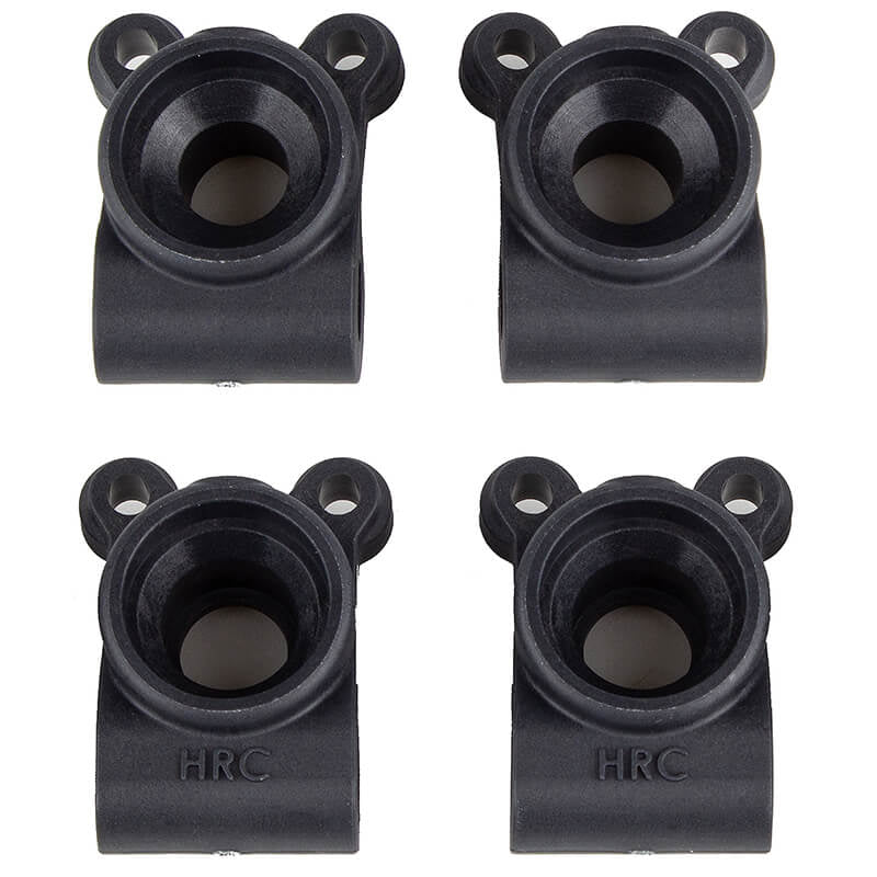 TEAM ASSOCIATED RC10B7 FT REAR HUBS CARBON