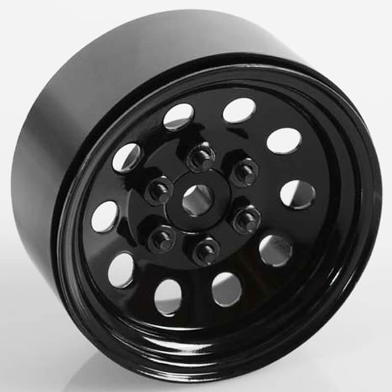 RC4WD PRO10 1.9 Inch STEEL STAMPED BEADLOCK WHEEL (BLACK)