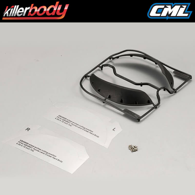 KILLERBODY FRONT WHEEL ARCHES (4.53/4.72 Inch) FOR KB48601 LC70