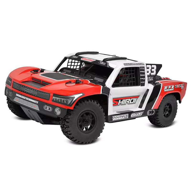 CORALLY SHIROI XP6 ROLLER SHORT COURSE TRUCK - RED