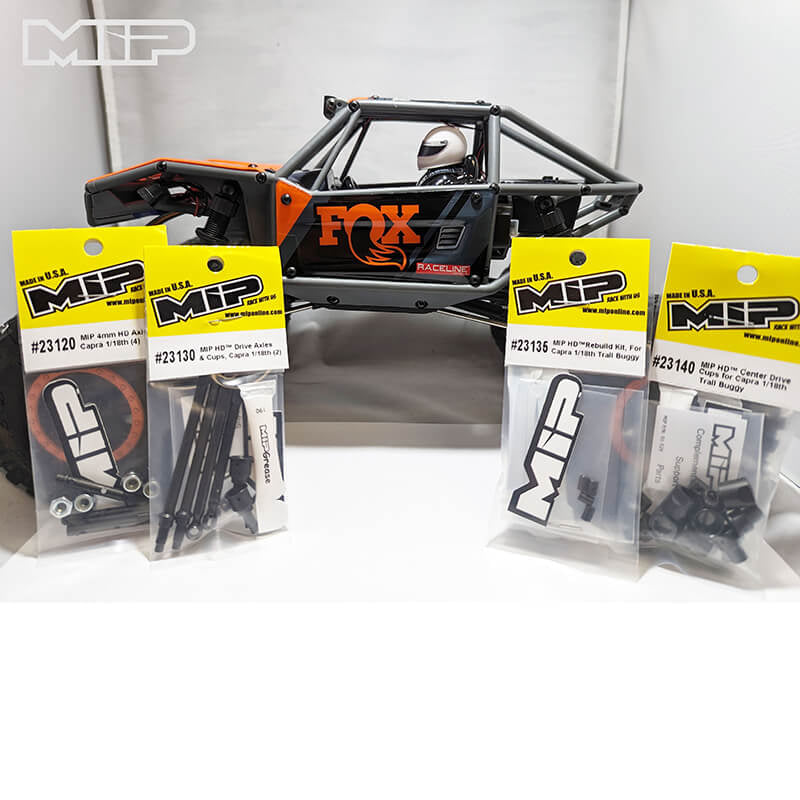 MIP AXIAL CAPRA 1/18TH TRAIL BUGGY ULTIMATE BUNDLE KIT