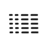TEAM ASSOCIATED RC28R M2 SET SCREW HARDWARE SET (20 PCS)