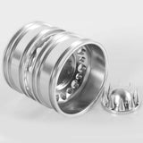 RC4WD CHAOS SEMI TRUCK REAR WHEELS W/SPIKED CAPS
