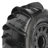 PROLINE DUMONT PADDLE SC TYRES ON BLACK RAID 6x30 WHEEL SLASH