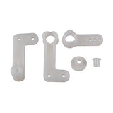TEAM ASSOCIATED RC10T SERVO SAVER PLASTICS (WHITE)