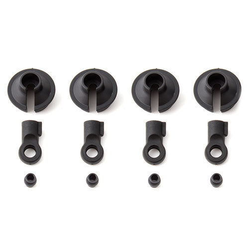 TEAM ASSOCIATED RC8B3/RC8B3.1//RC8B3.2 SHOCK ROD ENDS & SPRING CUPS 20MM