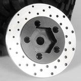 RC4WD 1.9 5 LUG STEEL WHEEL HEX HUB WITH BRAKE ROTOR