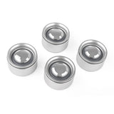 RC4WD STEAM ROLLER 1.55 Inch ALUMINIUM CAP WHEELS (4)