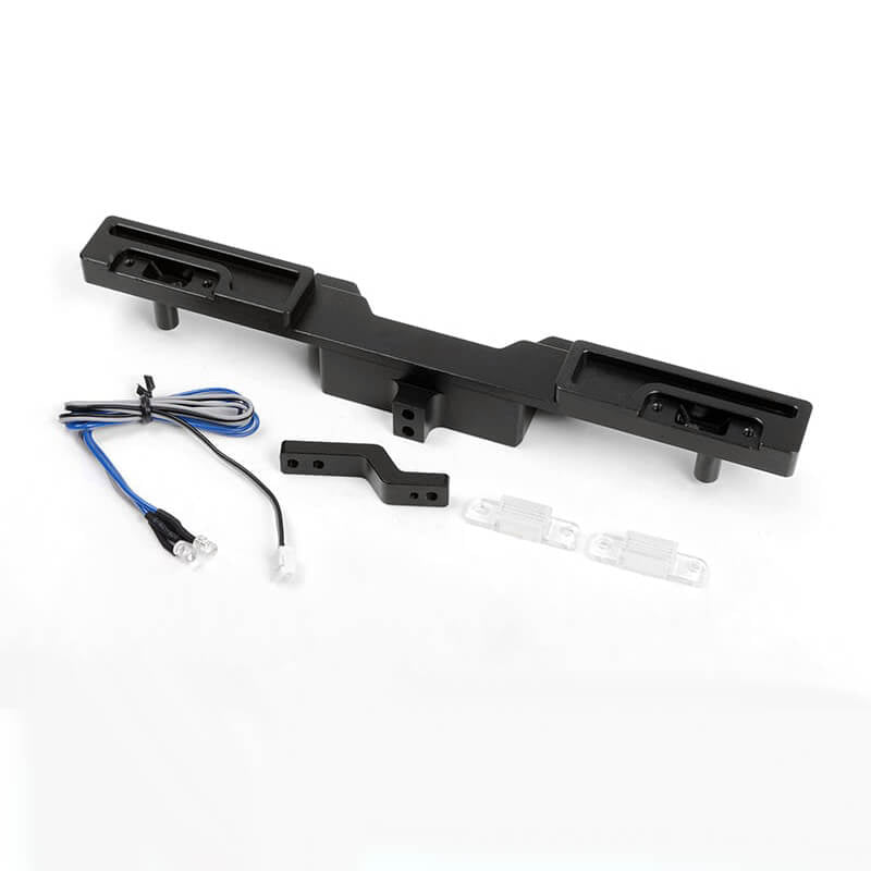 RC4WD OXER REAR BUMPER W/ TOWING HOOK BRAKE LENSES & LED LIGHTS FOR TRAXXAS MERCEDES-BENZ G 63 AMG