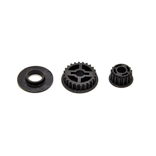 HOBAO EPX BELT GEAR 16T & 24T WITH GEAR MOUNT