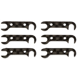 TEAM ASSOCIATED B74 GRAPHITE REAR HUB LINK SHIM SET