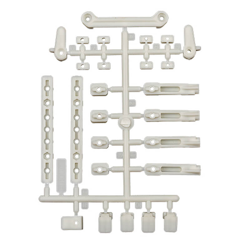 TEAM ASSOCIATED DC10 BATTERY MOUNT SET NATURAL