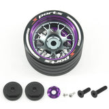 FASTRAX ALUM STEERING BBS WHEEL - SANWA FUTABA FLYSKY FAST422P