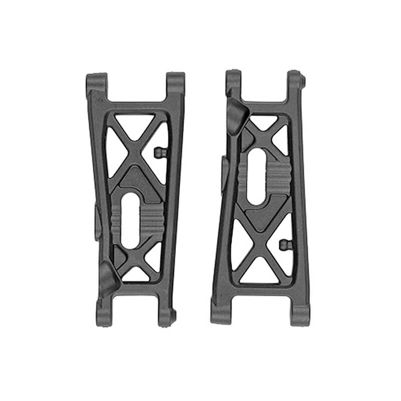 TEAM ASSOCIATED RC10B7.1 FT FRONT SUSPENSION ARMS CARBON