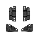 TEAM ASSOCIATED RC10 ARM MOUNTS FRONT & REAR BLACK AS6401