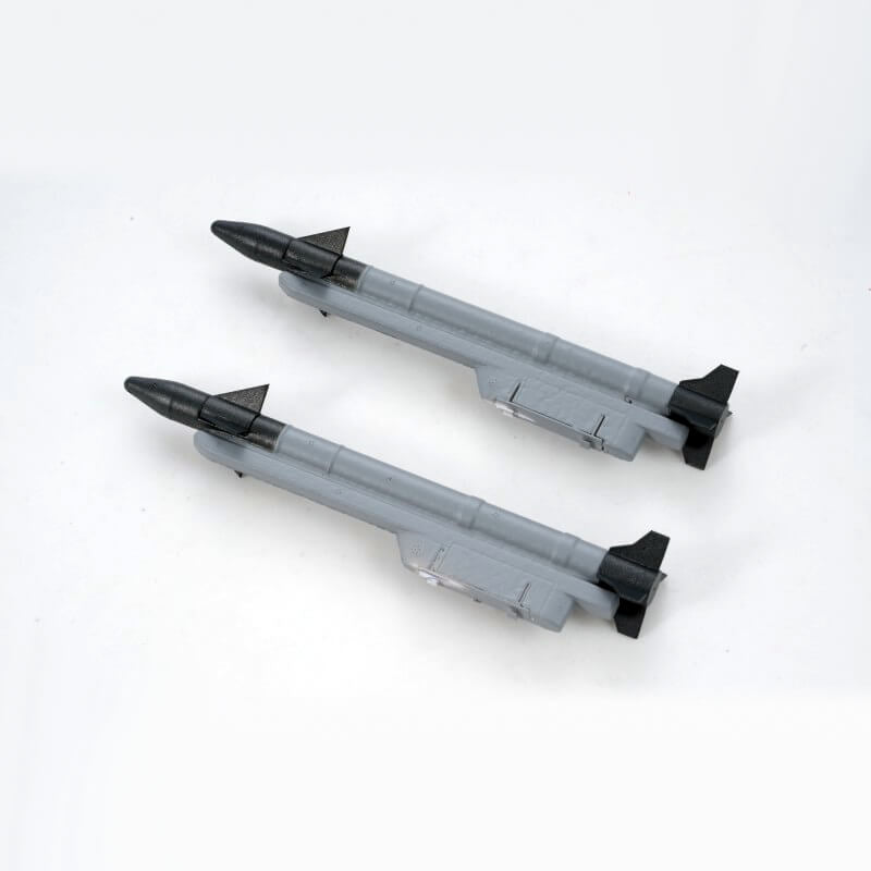 FMS 64MM F-16 MISSILE SET2?LEFT & RIGHT?- GREY