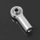 RC4WD M3 MEDIUM STRAIGHT ALUMINUM ROD ENDS (SILVER) (10)