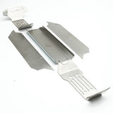 FASTRAX MAXX STAINLESS STEEL CHASSIS ARMOR SKID PLATE KIT