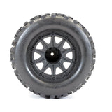 FTX RAMRAIDER GLUED TYRE & WHEEL SET (2PCS)