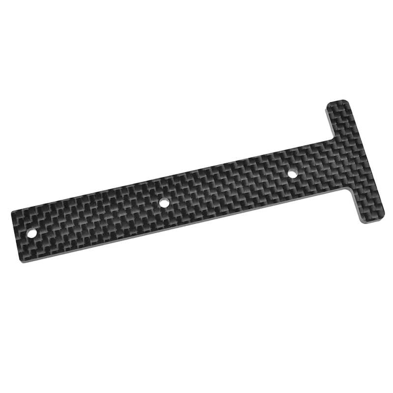 CORALLY CHASSIS STIFFENERPLATE REAR CARBON