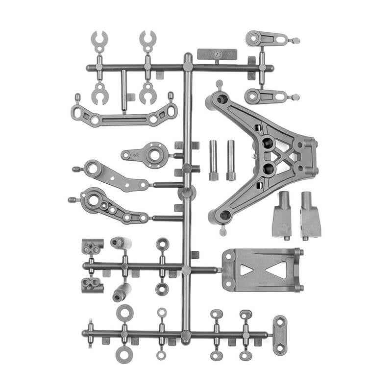 TEAM ASSOCIATED DC10 TOP PLATEBULKHEAD GREY