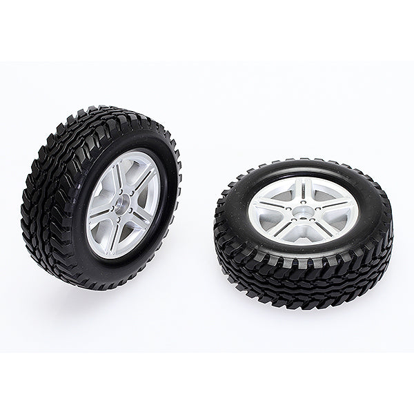 CEN RACING SCALE TIRES SET (PRE GLUED  91X34X56MM HARD COMPOUND)