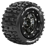 LOUISE RC MT-PIONEER T-MAXX SOFT 1/2 OFFSET HEX 17MM BLACK CHROME