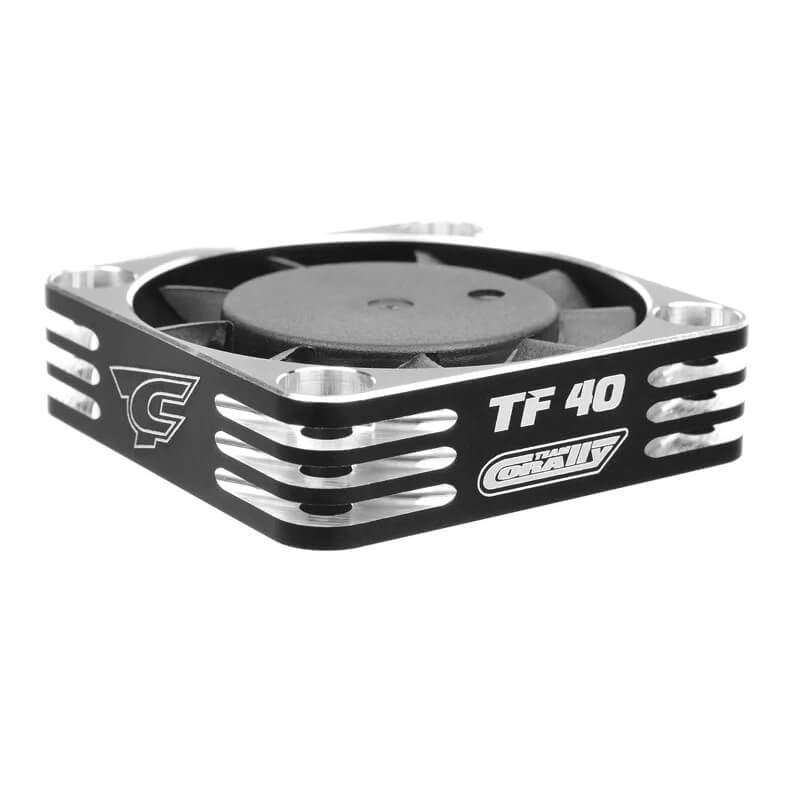 CORALLY ULTRA HIGH SPEED COOLING FAN 40MM 6V84V BLACK/SILV