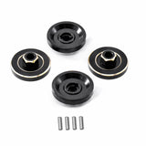 FASTRAX FCX24 BLACK BRASS WHEEL COUNTERWEIGHTS (4PC)