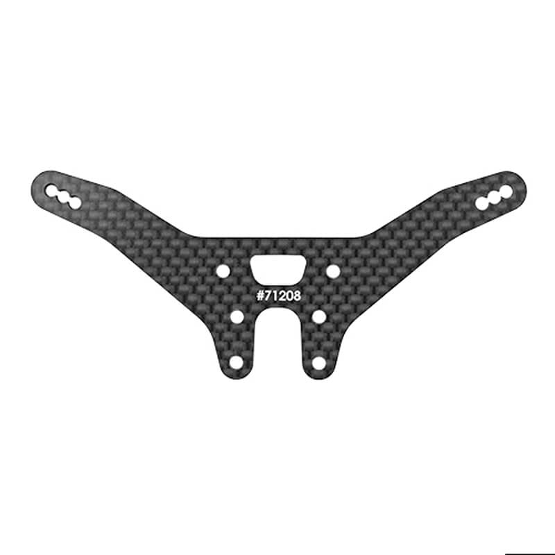 TEAM ASSOCIATED RC10T7 REAR SHOCK TOWER CARBON FIBRE