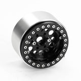 FASTRAX ALUMINUM BEADLOCK T12 1.9 WHEELS - BLACK (4PC)