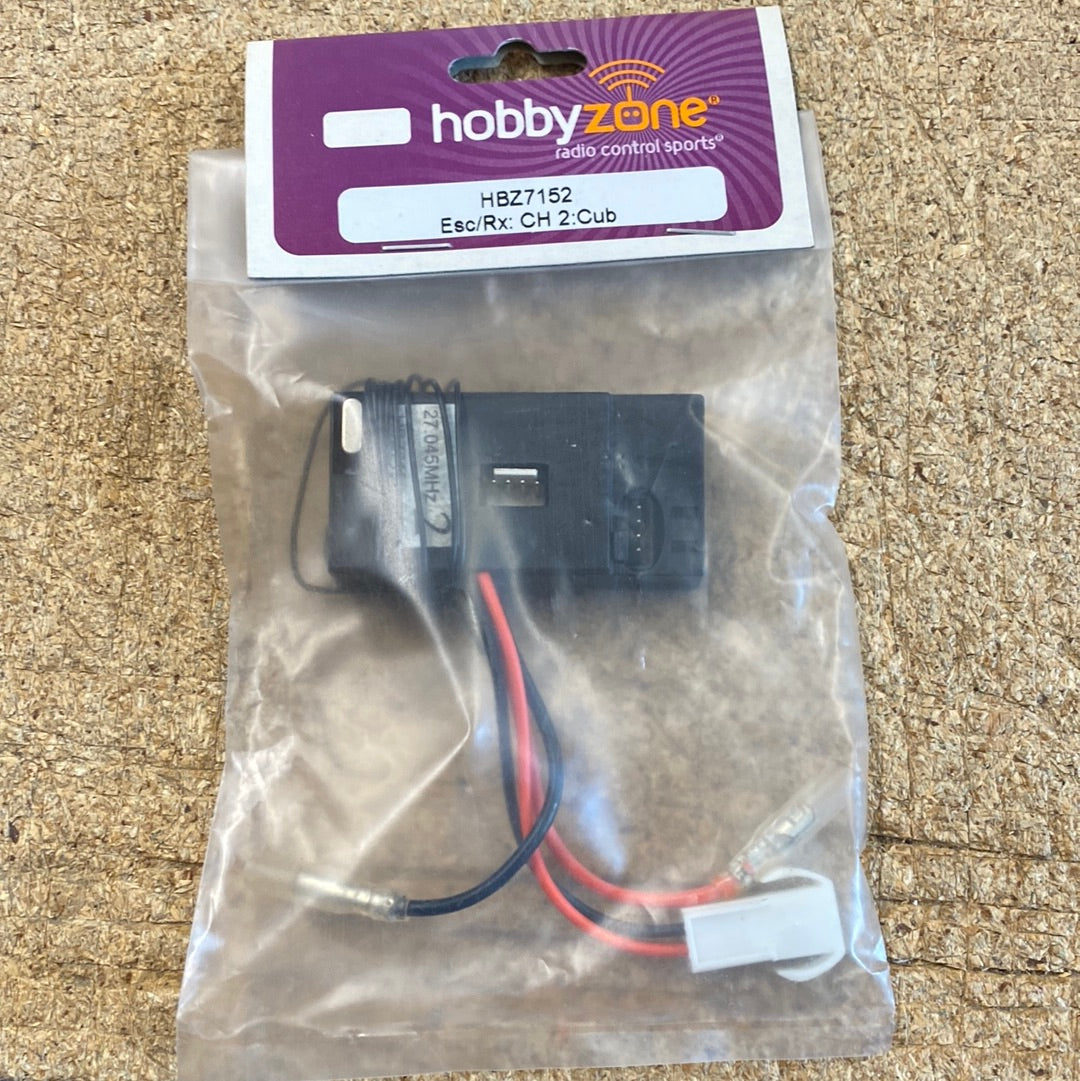 Hobbyzone ESC/Receiver Channel 2: CUB (Box 8)