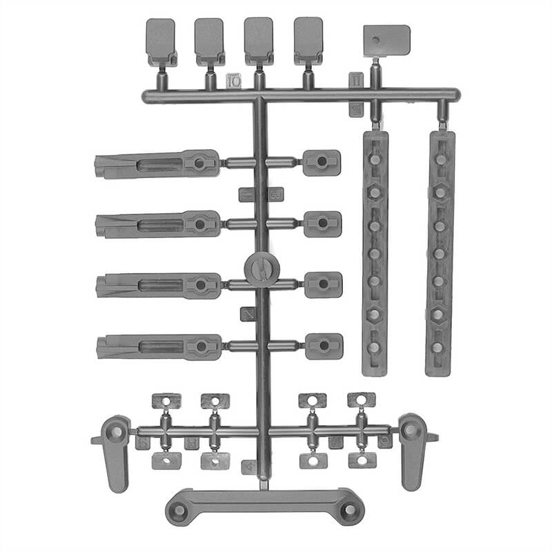 TEAM ASSOCIATED DC10 BATTERYMOUNT SET GREY