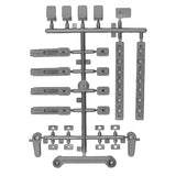 TEAM ASSOCIATED DC10 BATTERYMOUNT SET GREY