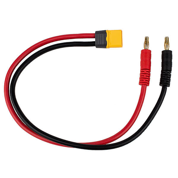 REEDY XT60 350MM CHARGE LEAD 4MM
