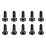Team Associated M3 X 10 Flat Head Hex Screw (10)
