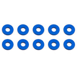 ASSOCIATED BULKHEAD WASHERS 7.8 x 1.0mm BLUE ALUMINIUM (10)