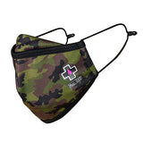 MUC-OFF REUSEABLE FACE MASK WOODLAND CAMO - SMALL