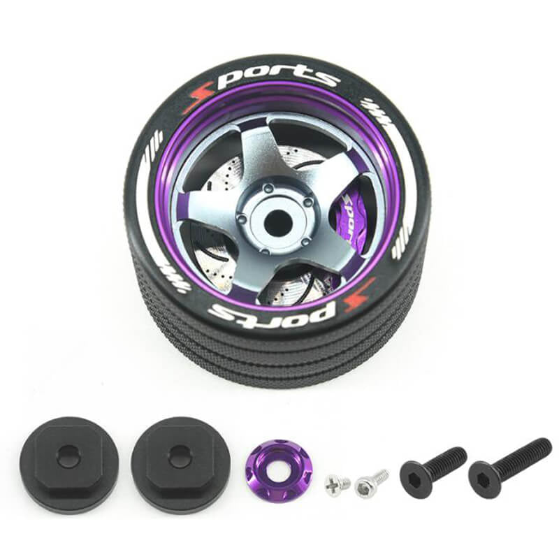 FASTRAX ALUM STEERING 5-SPOKE WHEEL - SANWA FUTABA FLYSKY FAST423P