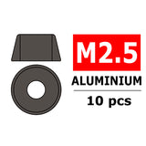 TEAM CORALLY ALUMINIUM WASHER FOR M2.5 SOCKET HEAD SCREWS C-3214-25-3
