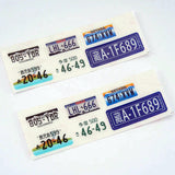 FMS FCX10 11042 LOGO ANDLICENSE PLATE