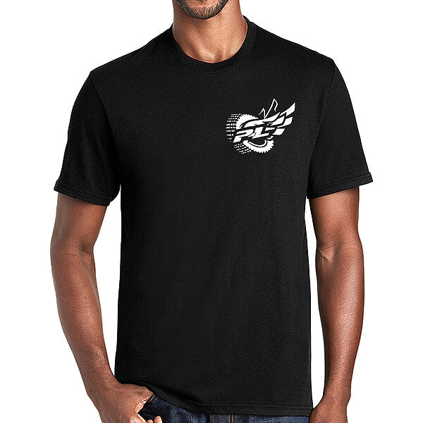 PROLINE WINGS BLACK T-SHIRT - SMALL