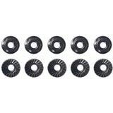 TEAM ASSOCIATED M4 LOW PROFILE SERRATED STEEL WHEEL NUTS (10pcs)