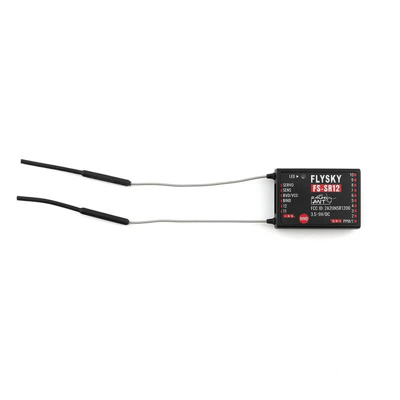 FLYSKY FS-SR12 12CH 2.4GHZRECEIVER Due early July